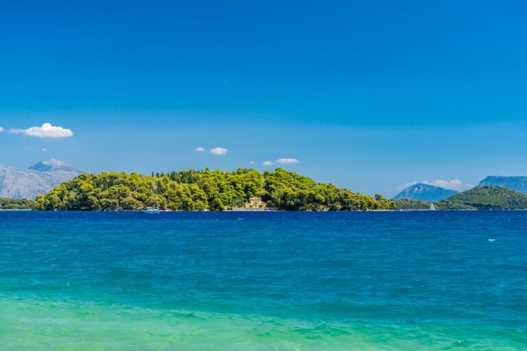 Nidri on the island of Lefkas
